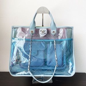 Chanel pvc tote